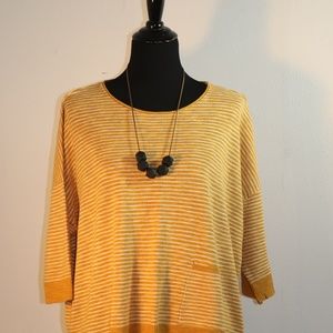 Eileen Fisher Mustard Sweater